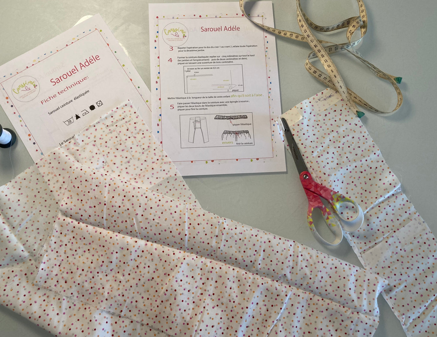 Créez le Plus Beau des Sarouels - Kit de Couture Complet Adéle