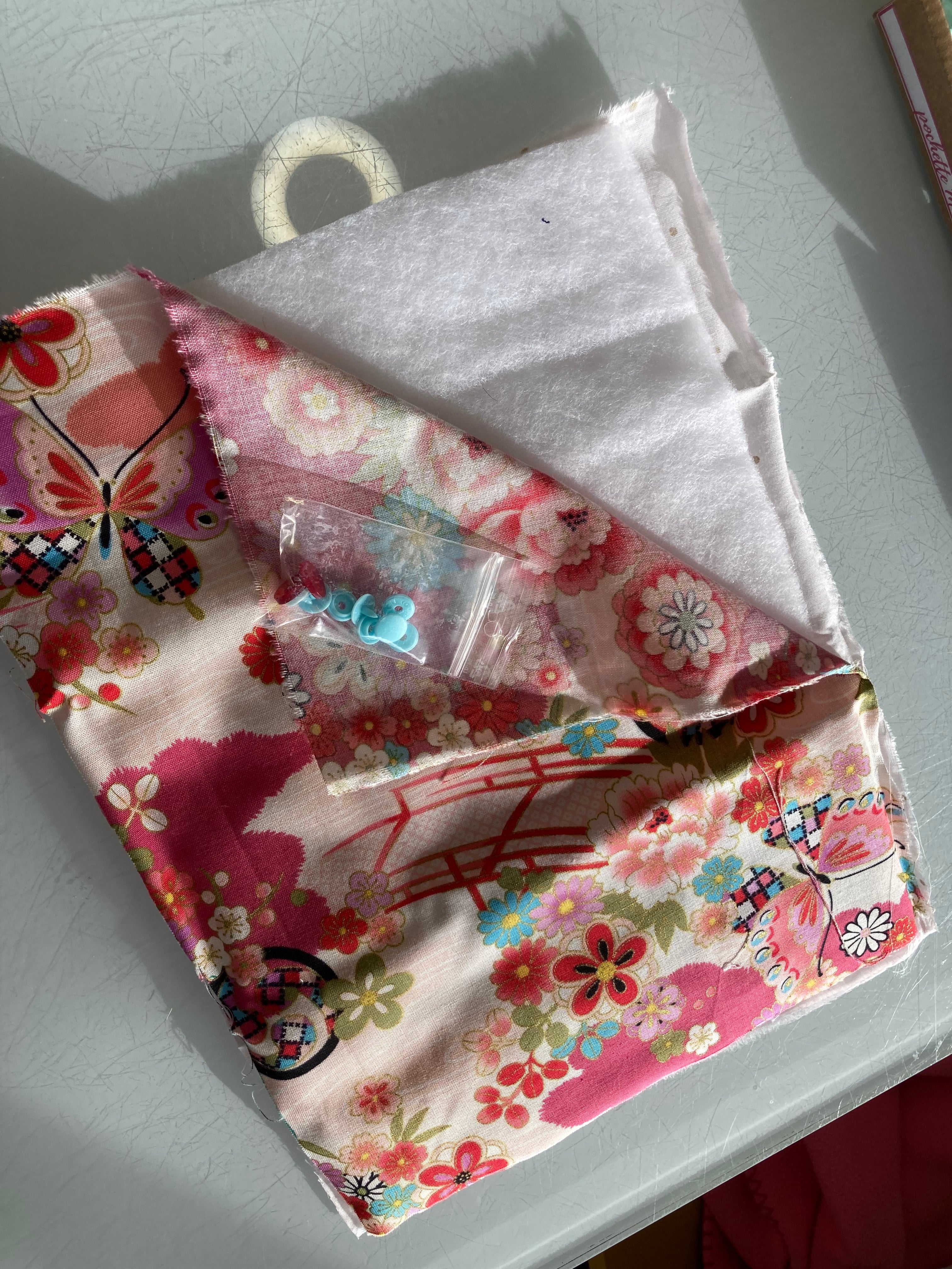 Créez la Plus Belle des  Pochettes matelasée - Kit de Couture Complet  Manon