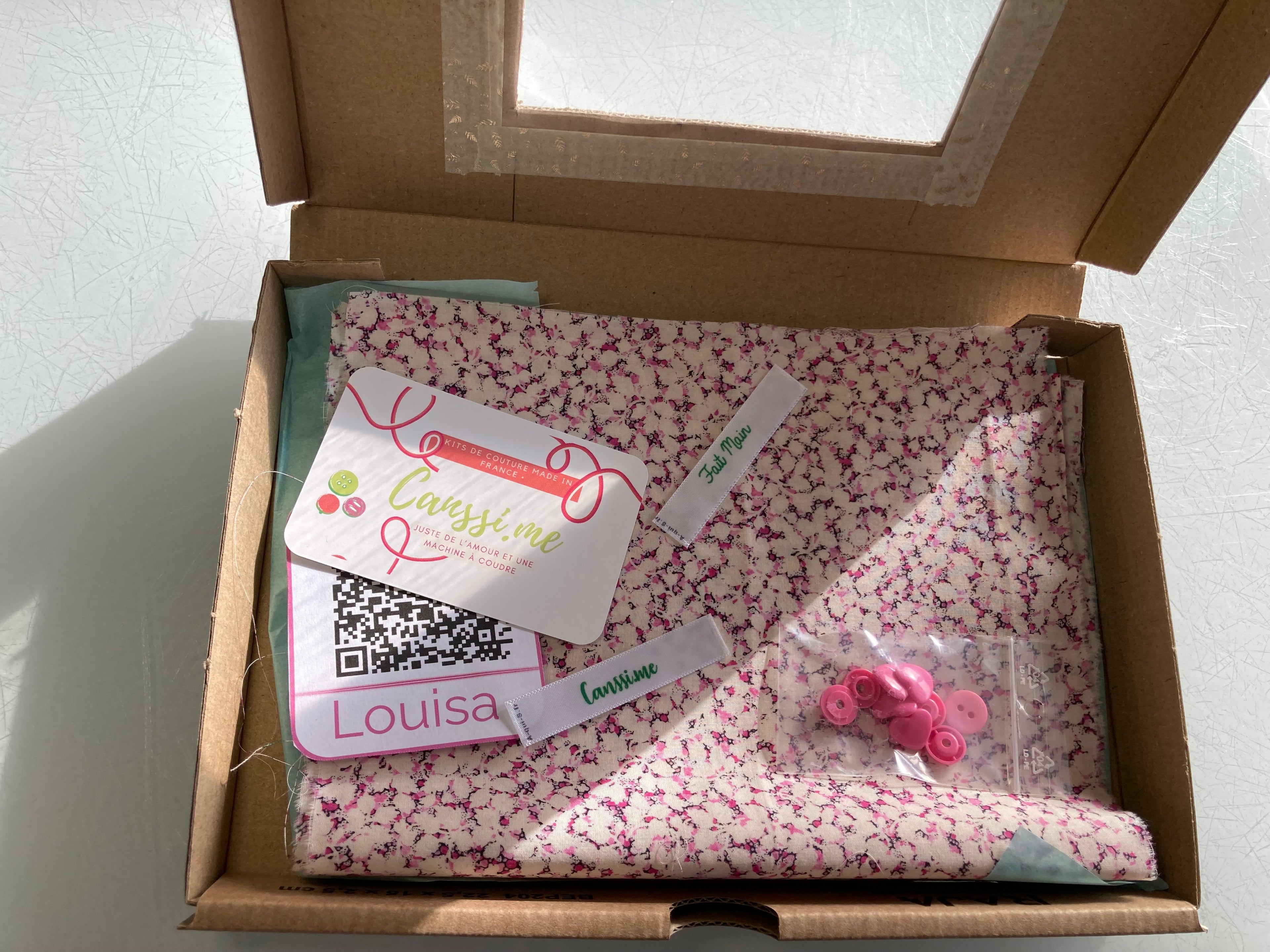 Créez la Plus Belle des  Pochettes matelasée - Kit de Couture Complet  Manon