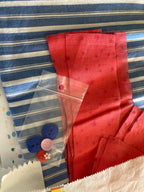 Créez la Plus Belle des Robes - Kit de Couture Complet  empiècement  haut  Anne-Luce.