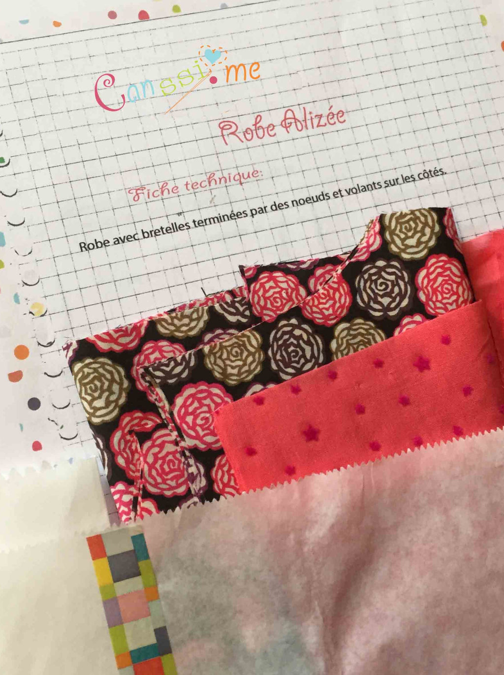 Créez la Plus Belle des Robes - Kit de Couture Complet Alizée